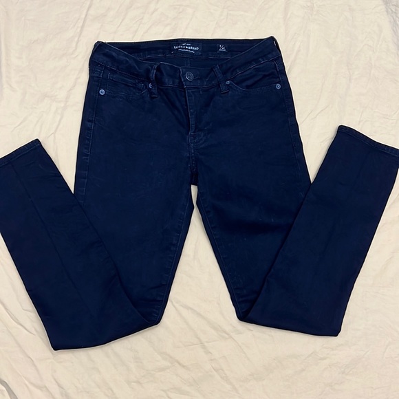 Lucky Brand Denim - LUCKY BRAND LOLITA SKINNY BLACK JEANS WOMENS 4/27
